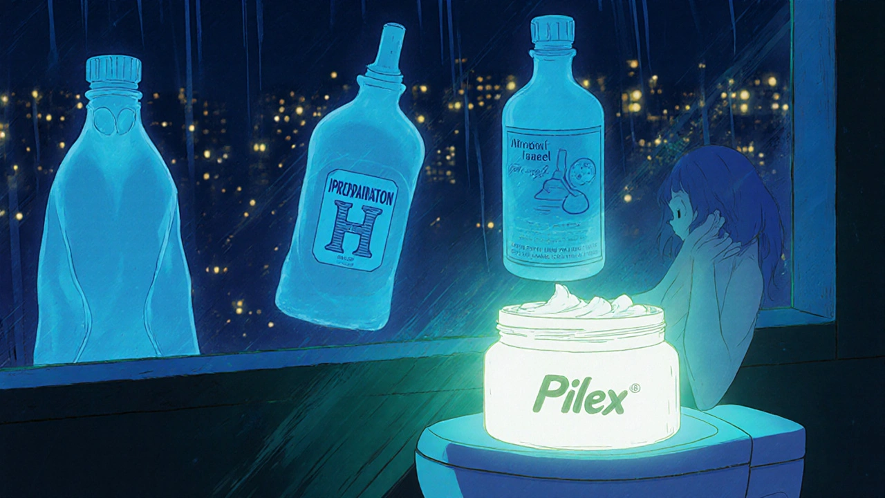 Compare Pilex with Top Alternatives for Hemorrhoid Relief