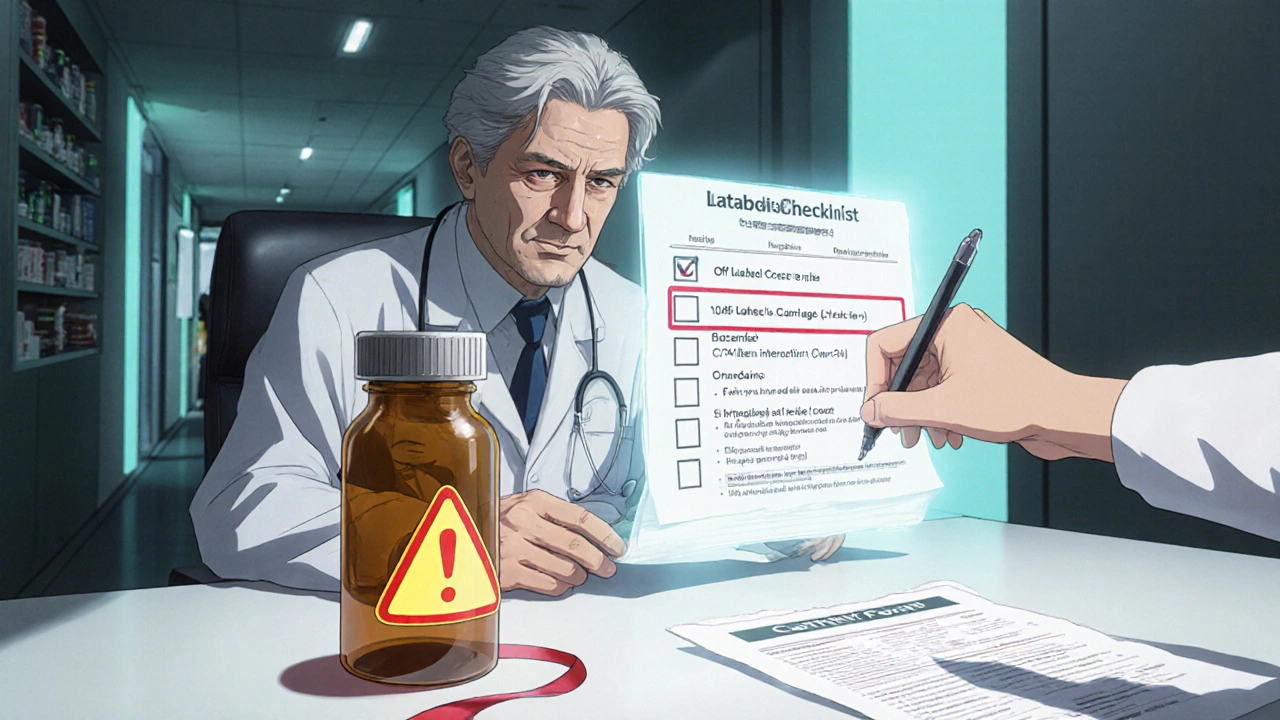 Doctor reviewing holographic chart, medication bottle, and patient signing consent, anime style.