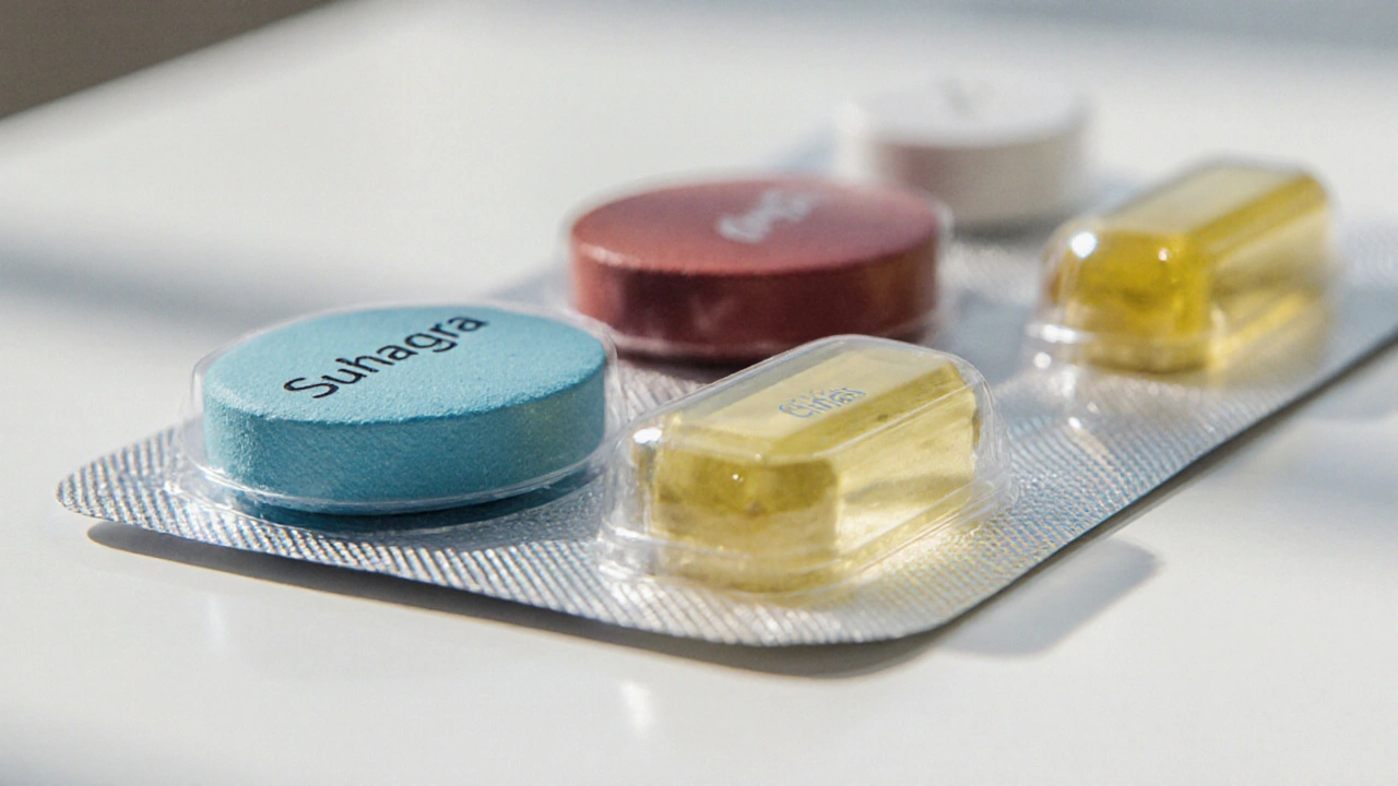 Suhagra (Sildenafil) vs Top ED Alternatives - Full Comparison