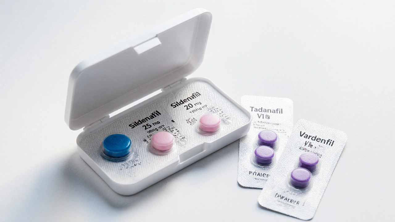 Trial ED Pack vs Common ED Alternatives: Sildenafil, Tadalafil, Vardenafil Compared