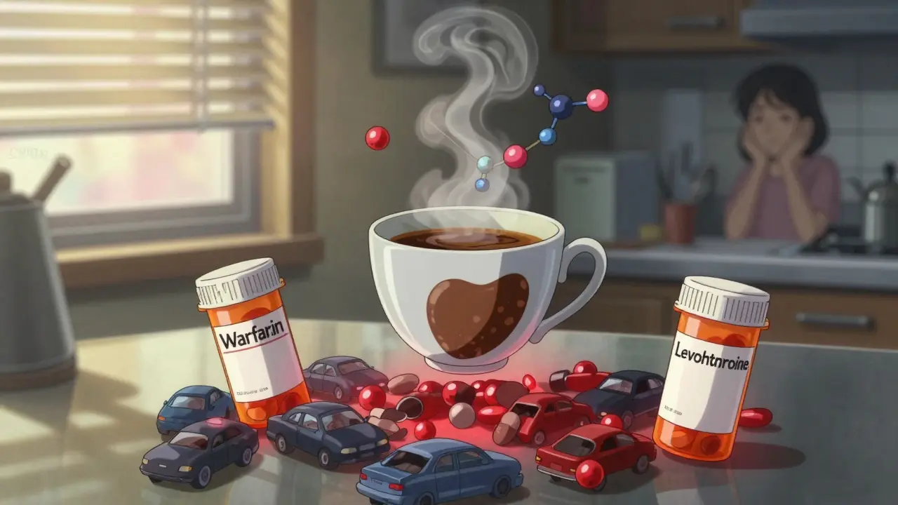 Caffeine and Medications: How Coffee Can Alter Drug Effects and Increase Side Effects