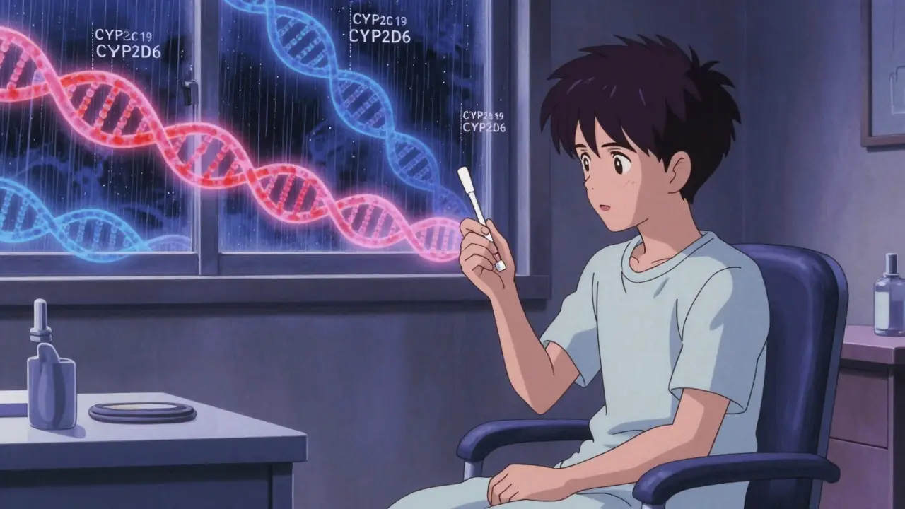 Pharmacogenomic Testing for SSRIs: How CYP2C19 and CYP2D6 Affect Side Effects